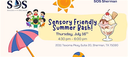 FREE AUTISM SOS Summer Bash