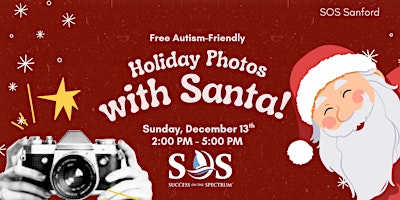 FREE Autism Photos With Santa