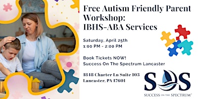 Free Autism Friendly Parent Workshop